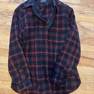 Vintage Pendleton Woolen Mills Plaid Shirt - Red, Green, Yellow